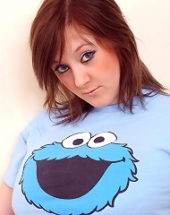 Horny cookie monster shirt cutie